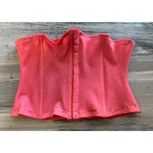 Vintage Bestform Pink Waist Cincher Corset Size 34 Union Label XL Style 3150